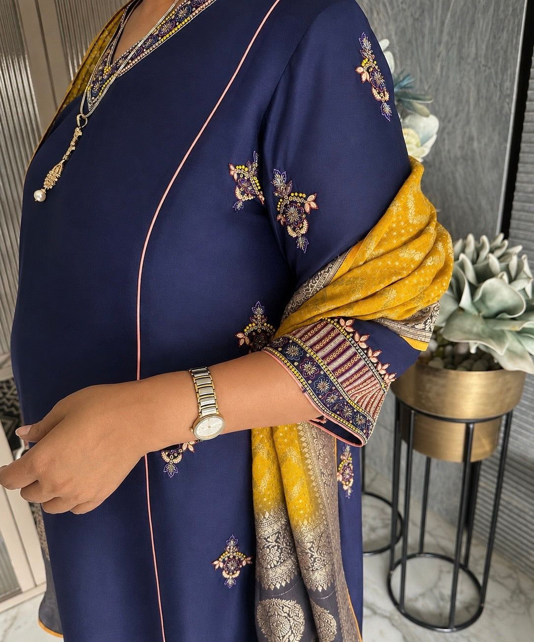 A-Line Kali Kurta Set