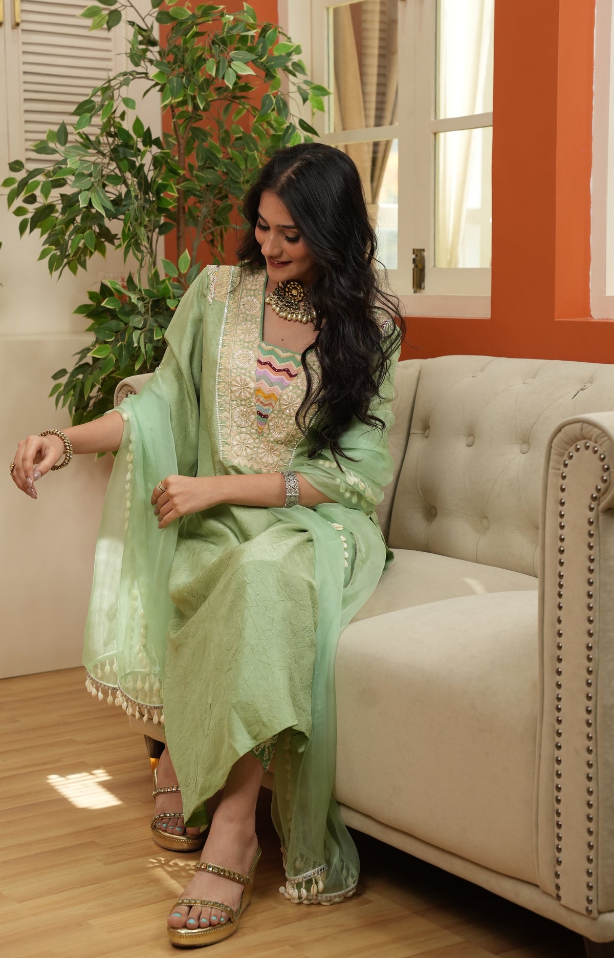 Shell Dupatta