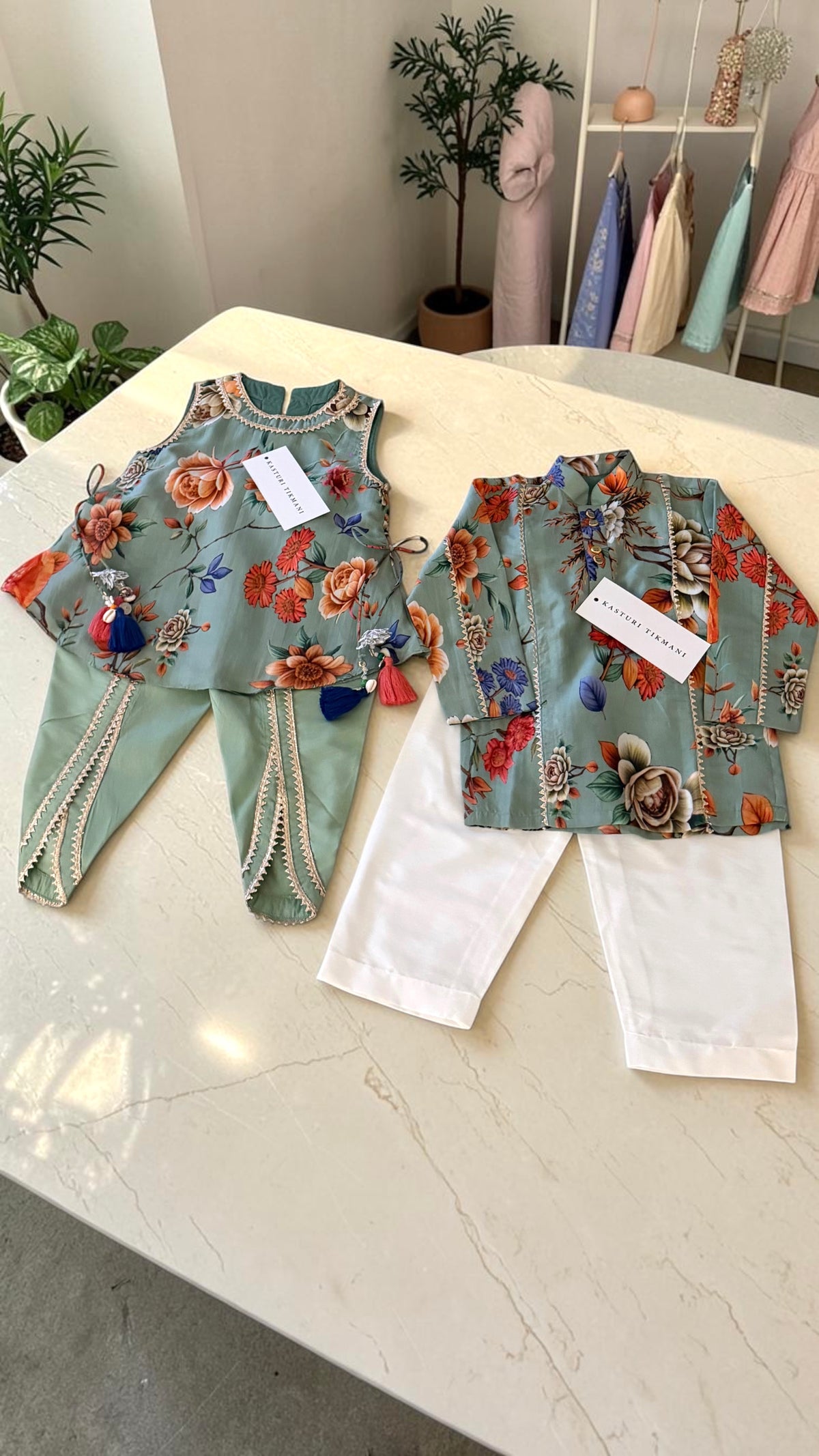 Dhoti Set - Baby Girl