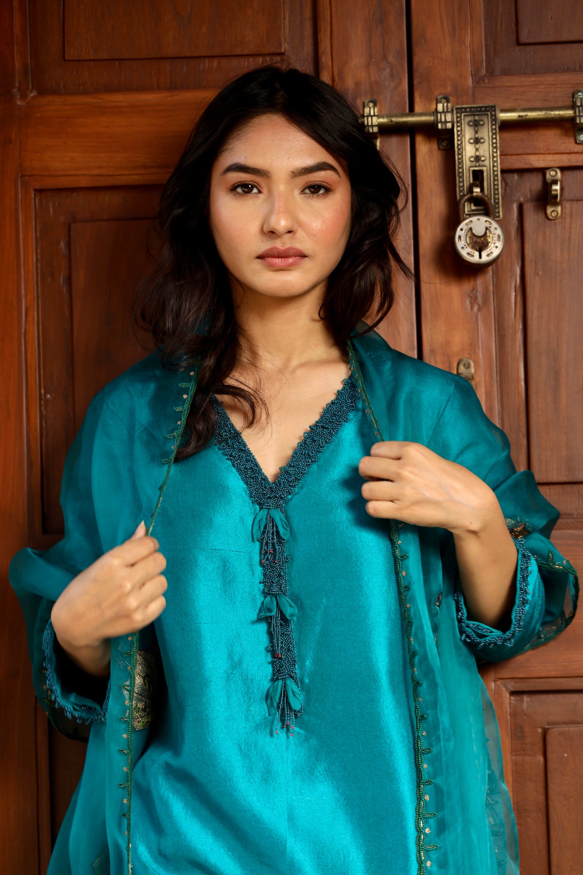 Teal Garden Set