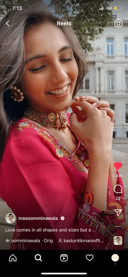 Masoom Rani Pink Set