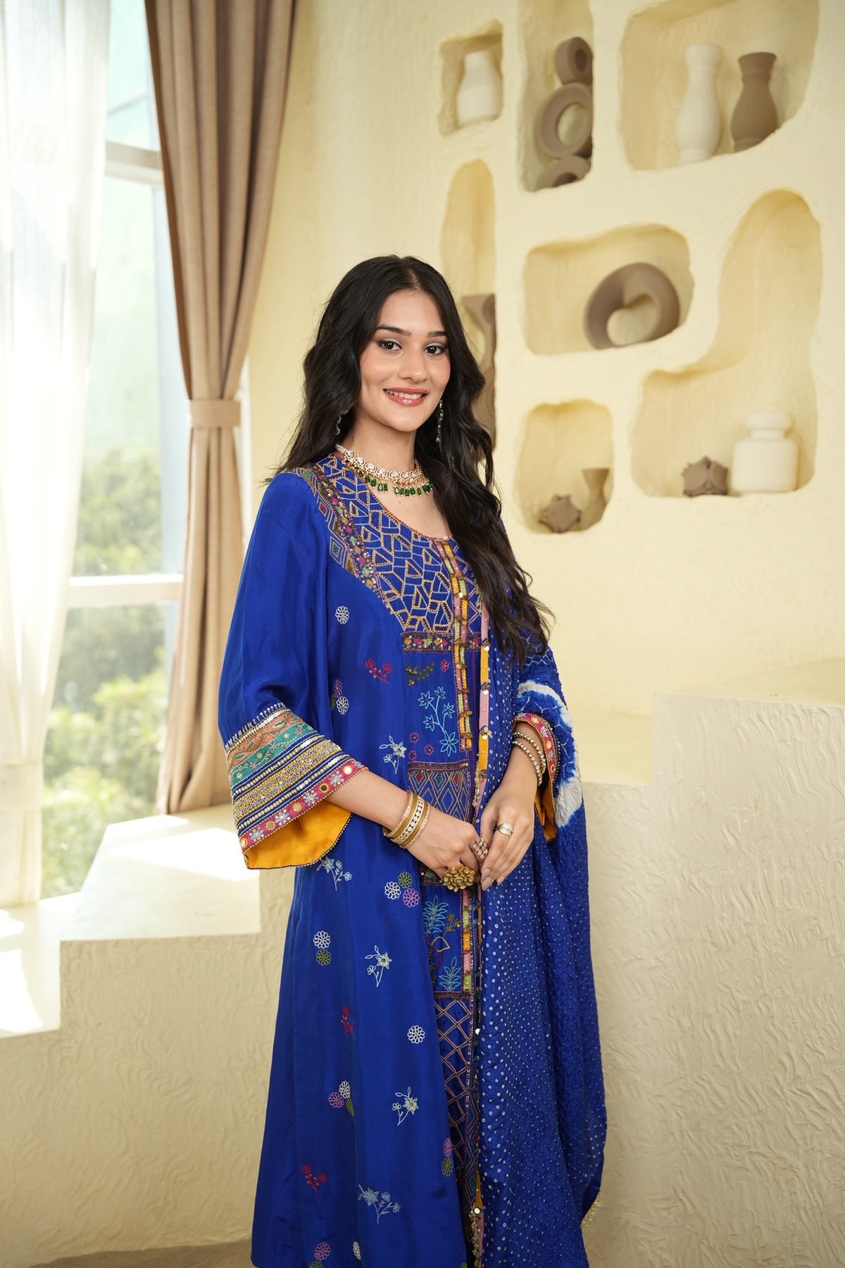 Mehfil Bandhani Dupatta