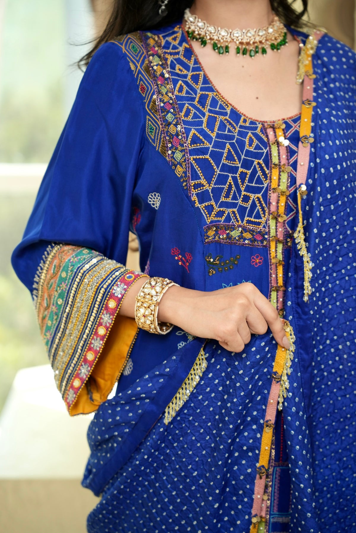 Mehfil Bandhani Dupatta