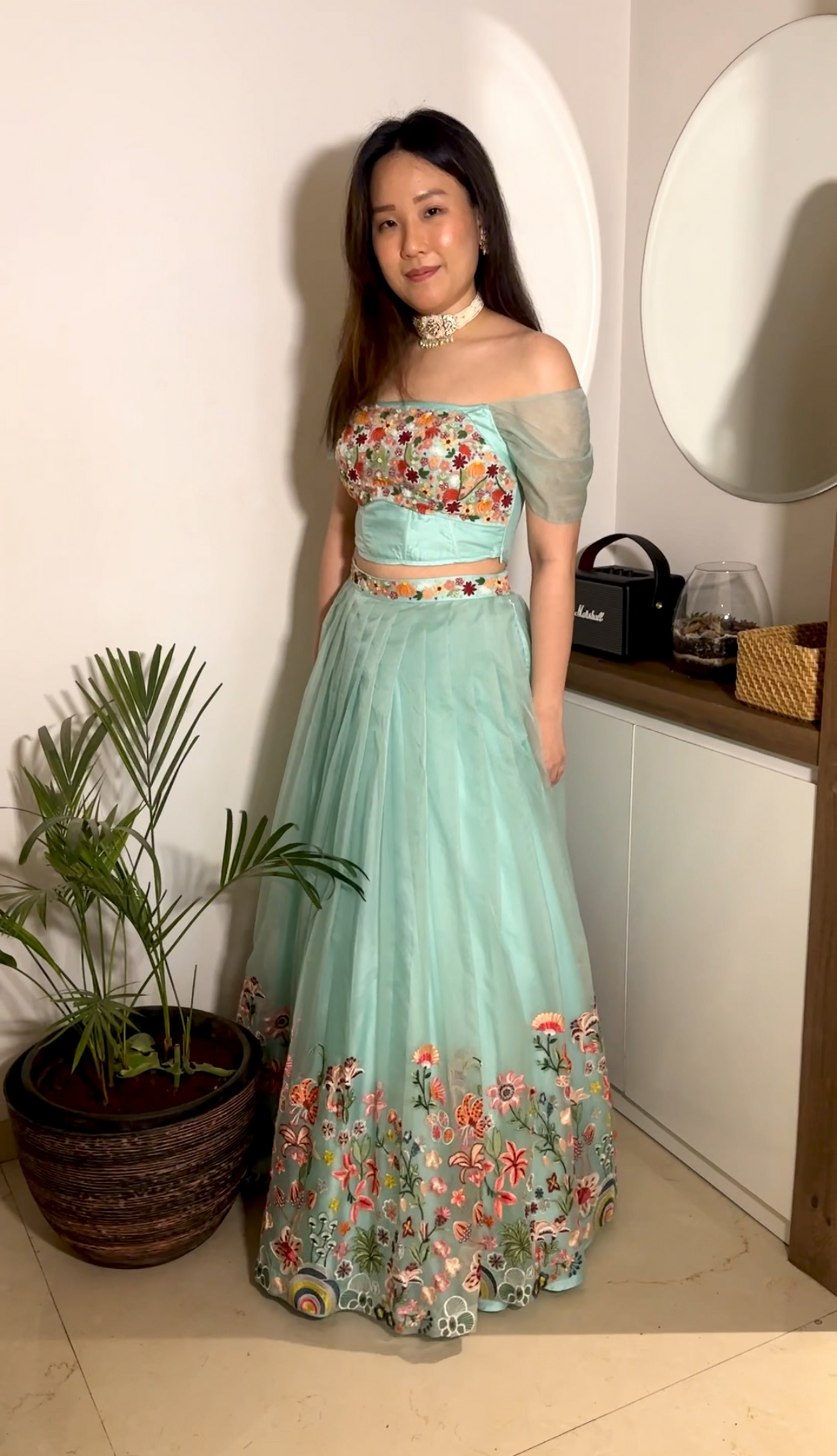 Mint Meadow Corset & Skirt Bloom
