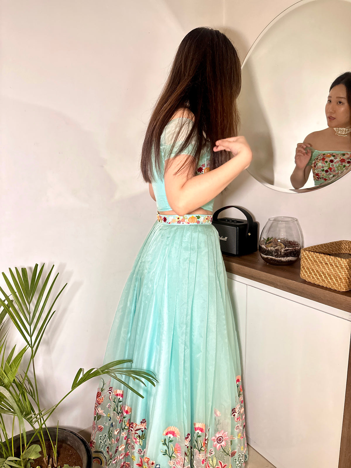 Mint Meadow Corset & Skirt Bloom