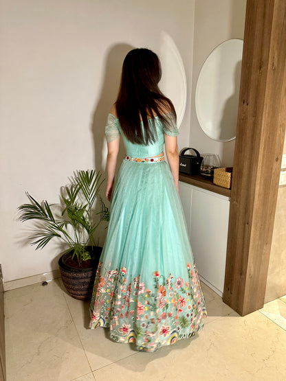 Mint Meadow Corset & Skirt Bloom