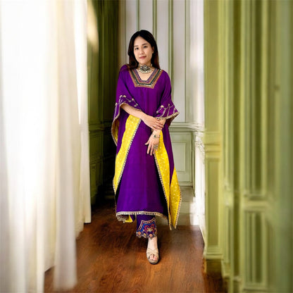 The Purple Hour Kafta Set