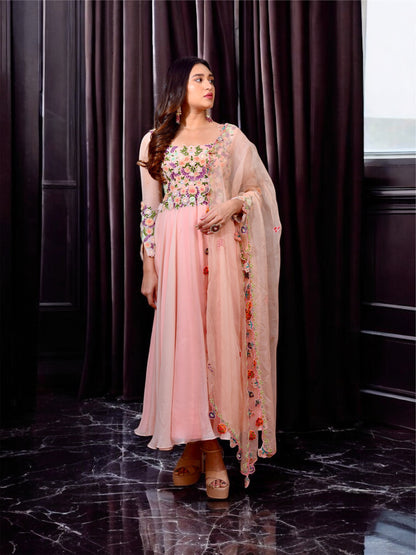Rosewater Anarkali