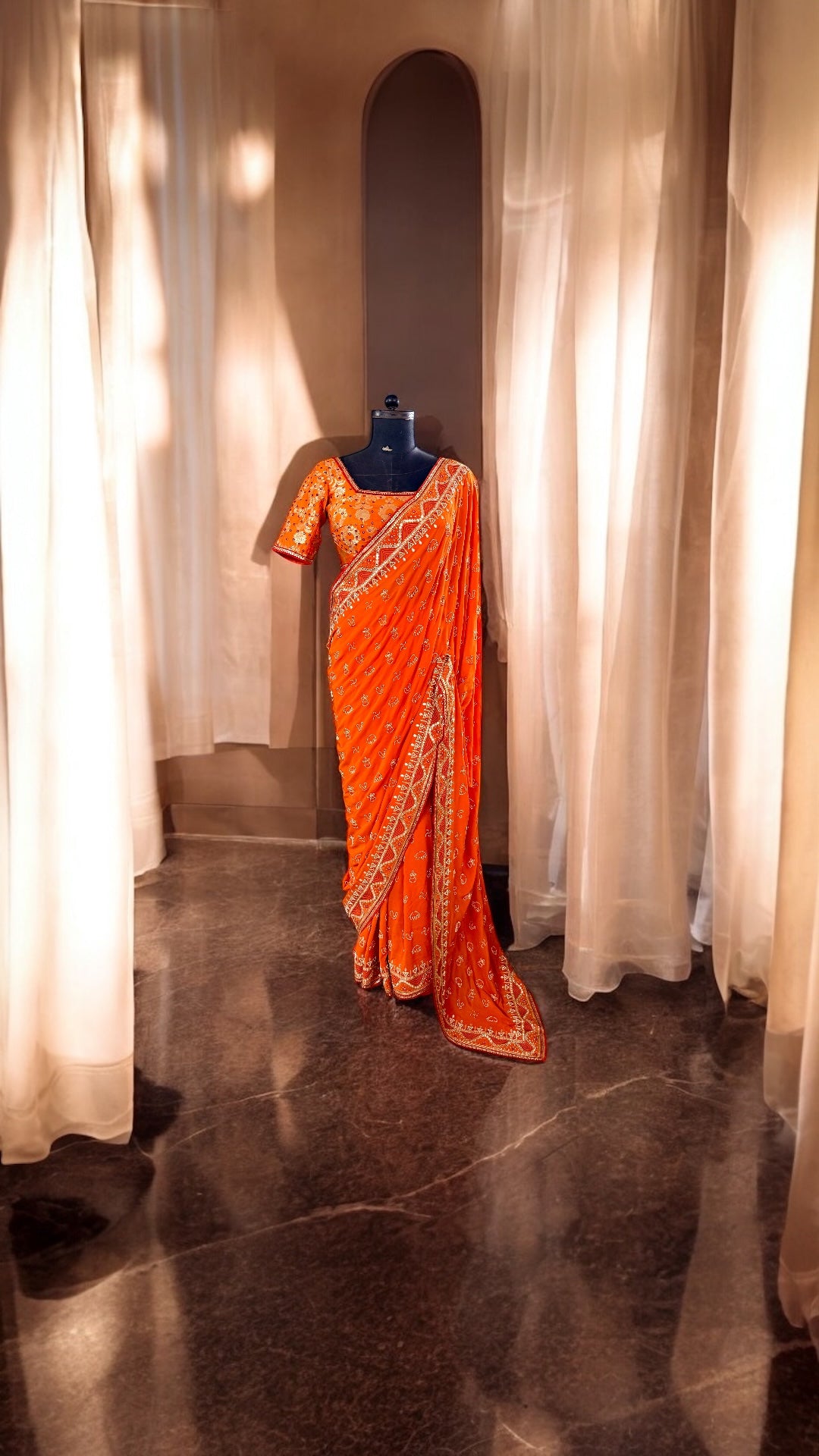 Sunset Banarasi Blouse