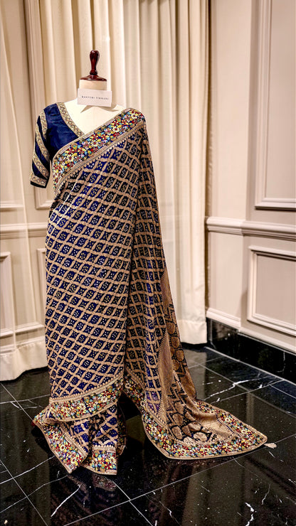 Gharchola Embellished Saree