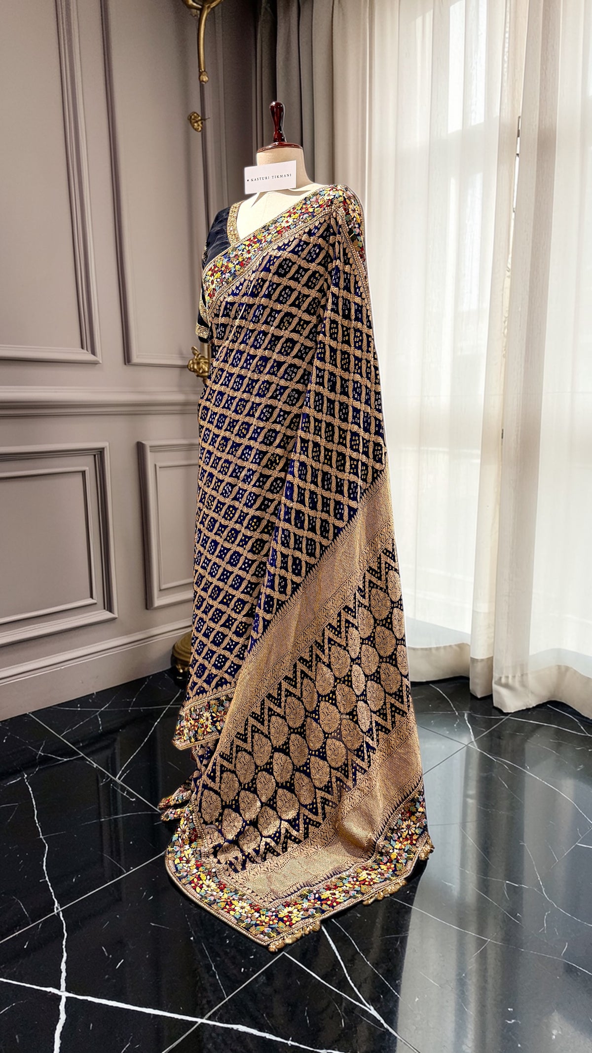 Gharchola Embellished Saree