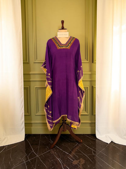 The Purple Hour Kafta Set