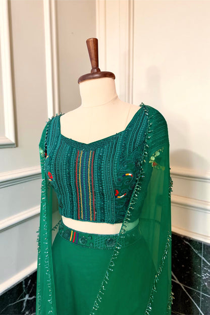 Emerald Reverie Blouse