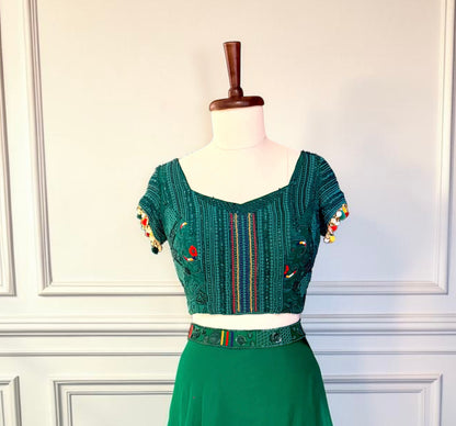 Emerald Reverie Blouse