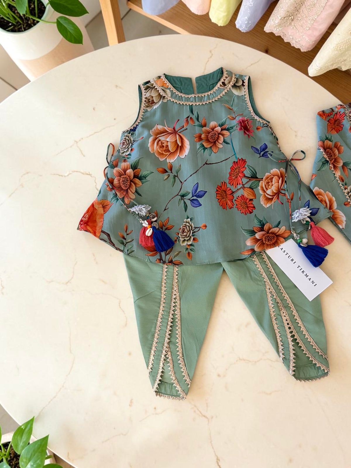 Dhoti Set - Baby Girl